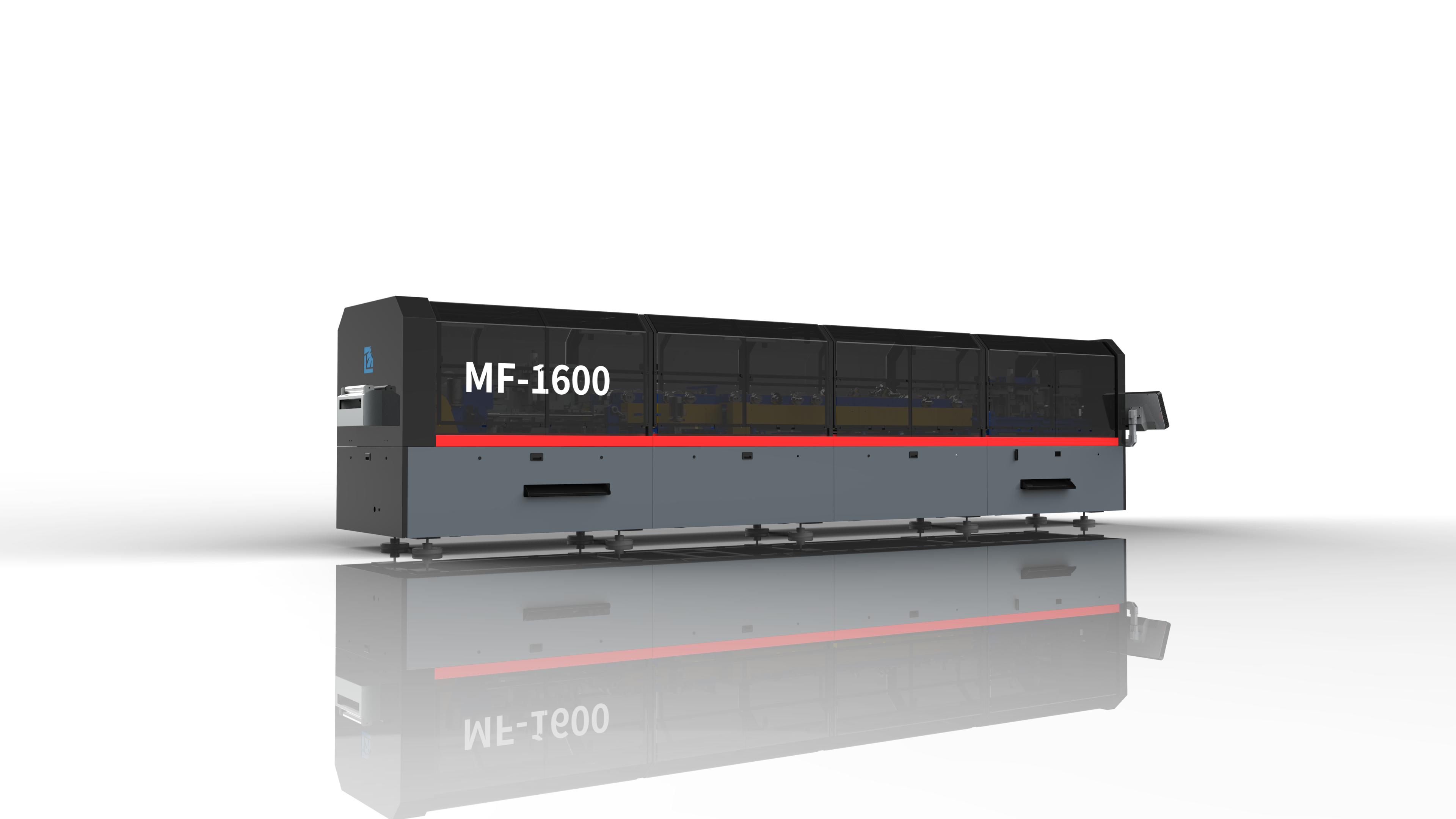 Downspout roll forming machine