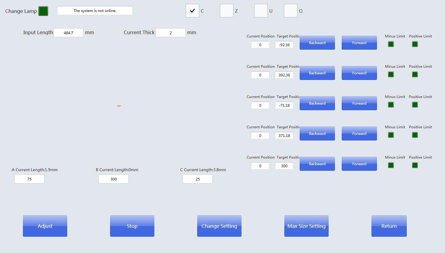 Predefined profile parameter