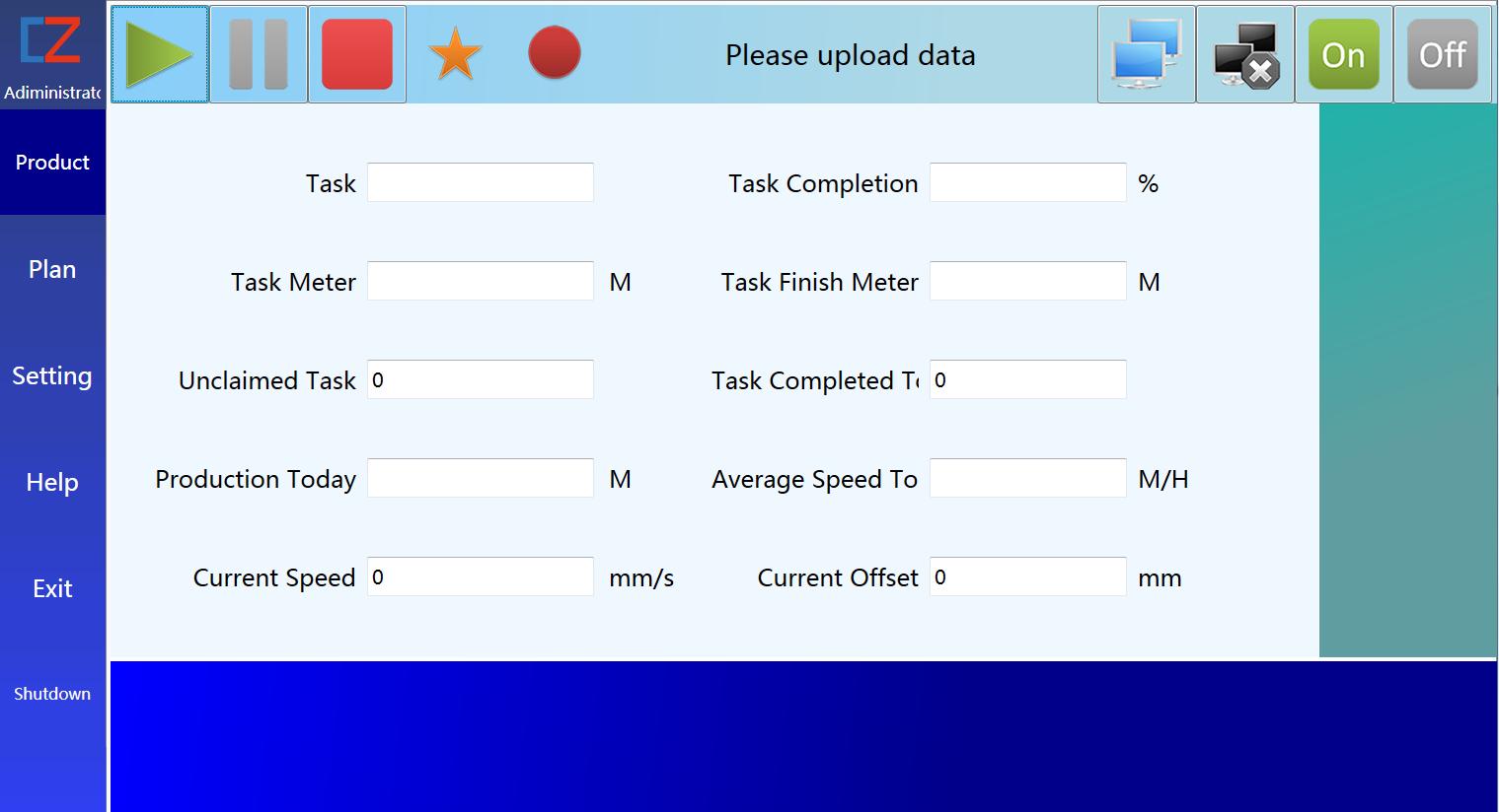 Predefined profile parameters