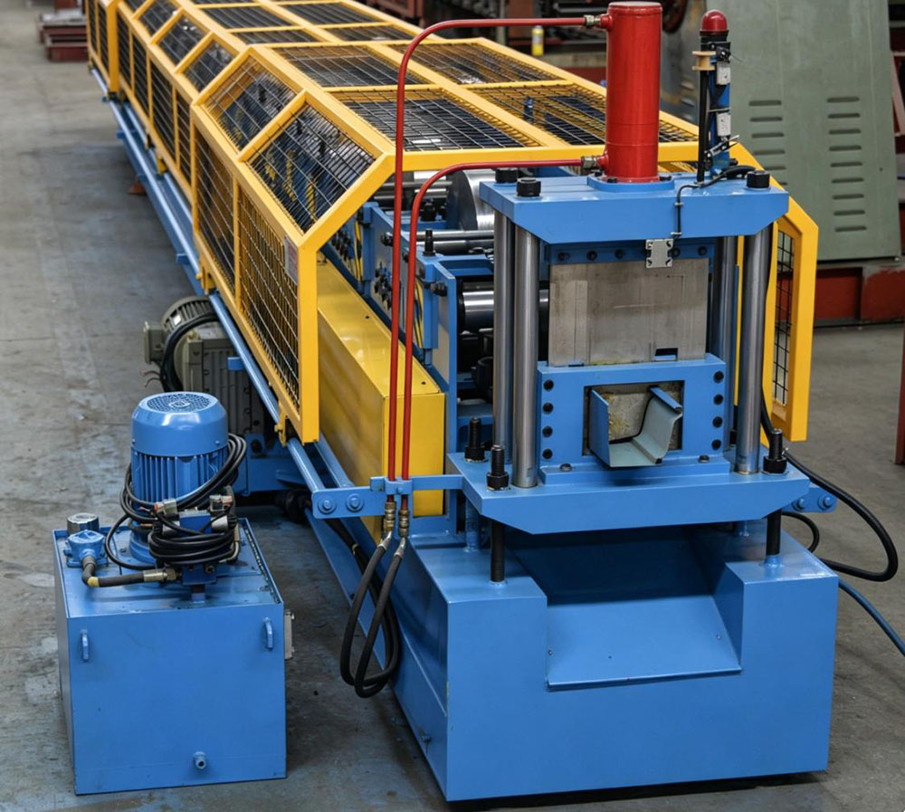 Advanced Features of Gutter Roll Forming Machines