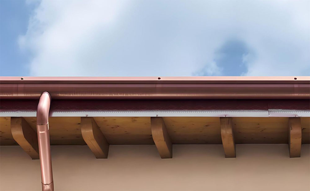 Copper Gutters
