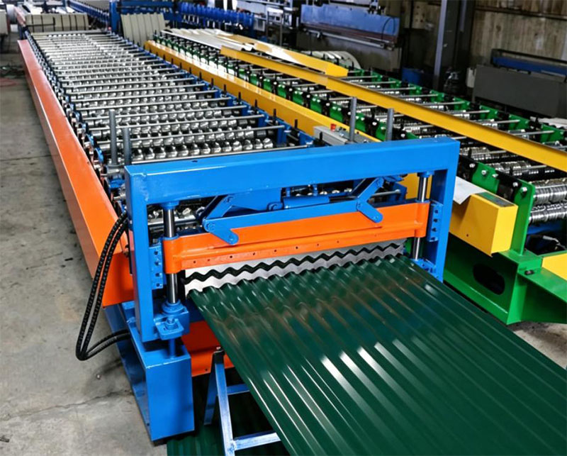 Corrugated Metal Roofing Manufactured