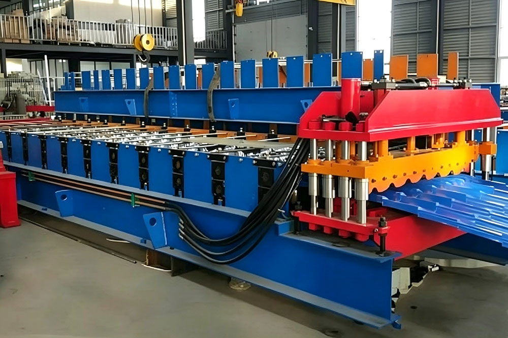 roof and wall panel roll forming machines